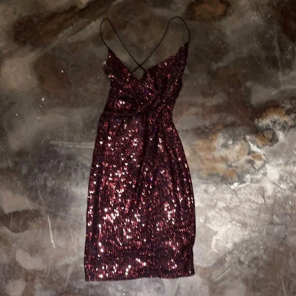 susana monaco sequin dress